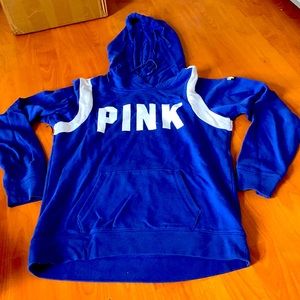 blue PINK sweatshirt